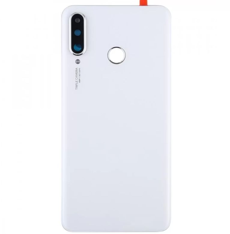 Задняя крышка Huawei P30 Lite MAR-LX1 белый, Оригинал Китай со стеклом камеры 23346 фото