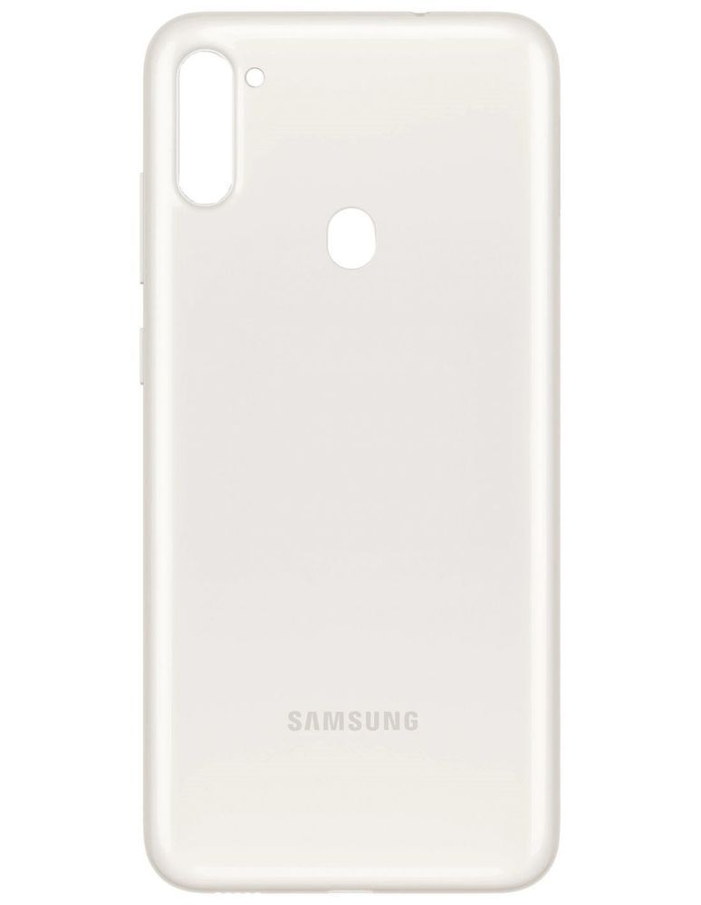 Задня кришка для Samsung A115F Galaxy A11 біла 17757 фото