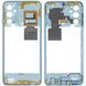 Рамка корпуса Samsung M236 Galaxy M23 5G голубая, Light Blue 33824 фото
