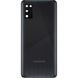 Задняя крышка для Samsung A415 Galaxy A41 черная, Prism Crush Black, со стеклом камеры, Оригинал Китай 34023 фото