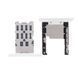 Держатель Sim-карты и карты памяти Nokia Lumia 1520 (RM-938) белый, комплект 2 шт. 09162 фото