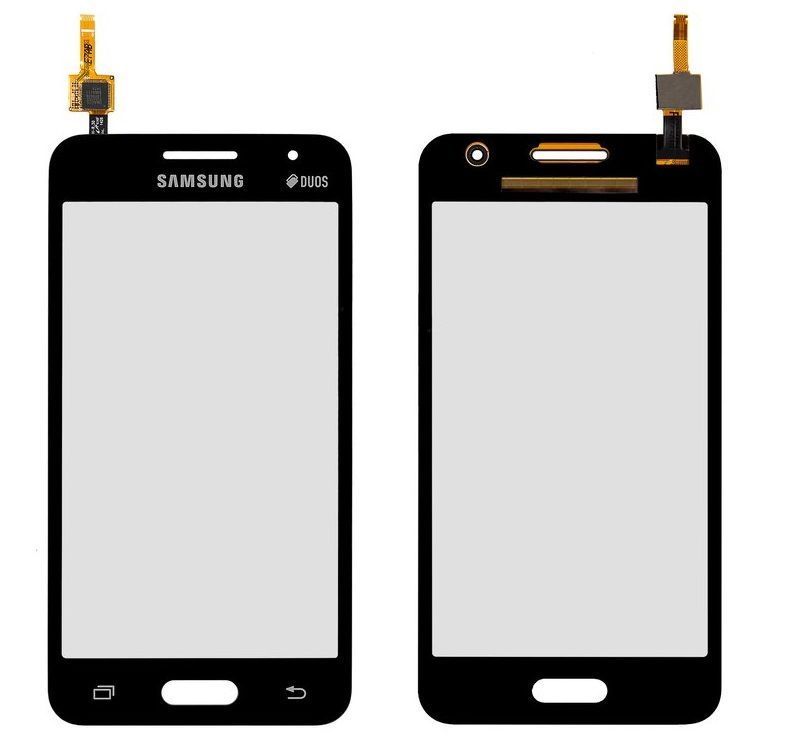 Сенсор (тачскрин) Samsung G355H Galaxy Core 2 Duos серый Оригинал Китай 01911 фото