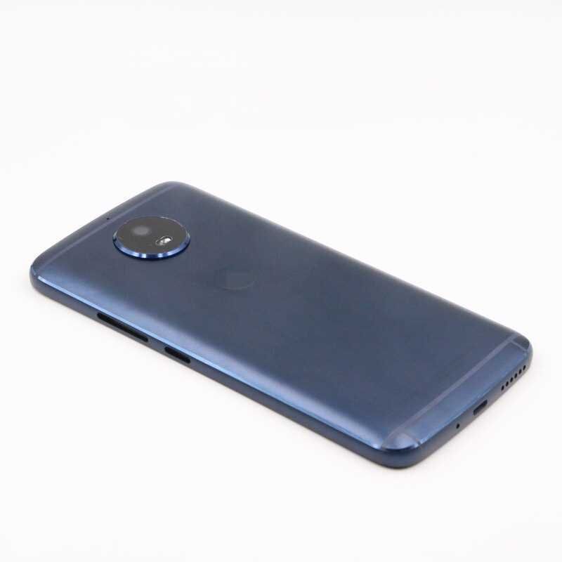 Задняя крышка для Motorola Moto G5S XT1794, XT1792, TX1799-2 синяя со стеклом камеры Оригинал Китай 21137 фото