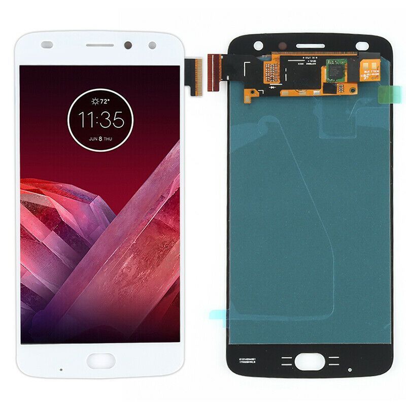 Дисплей для Motorola XT1710 Moto Z2 Play белый, OLED 16107 фото