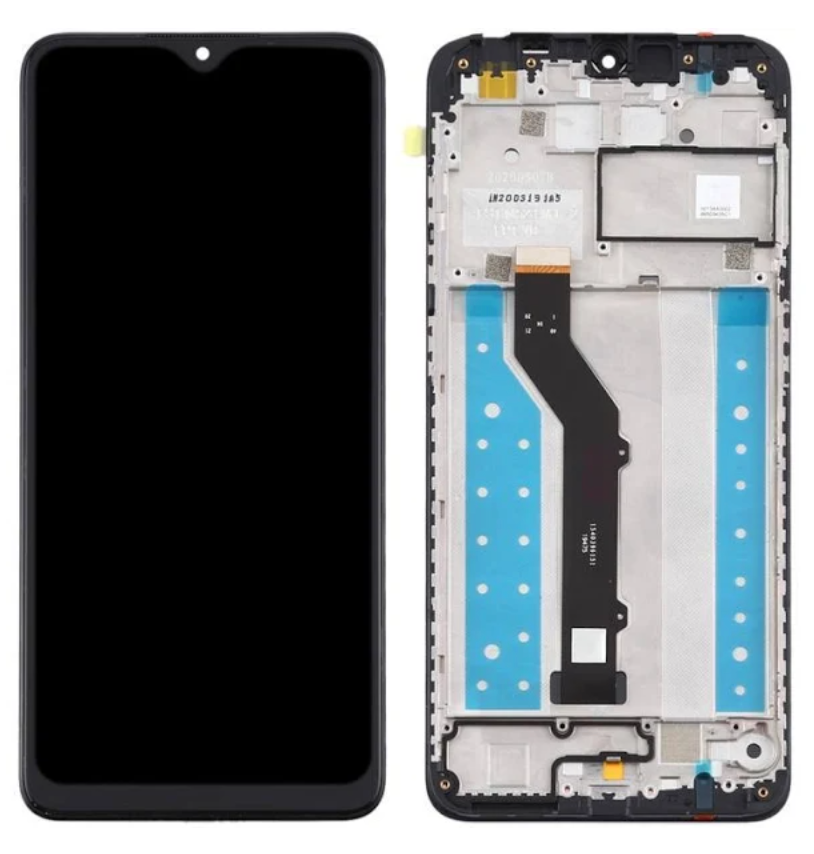 Дисплей для Nokia 5.3 TA-1234, TA-1227, TA-1229 черный, с рамкой 25140 фото