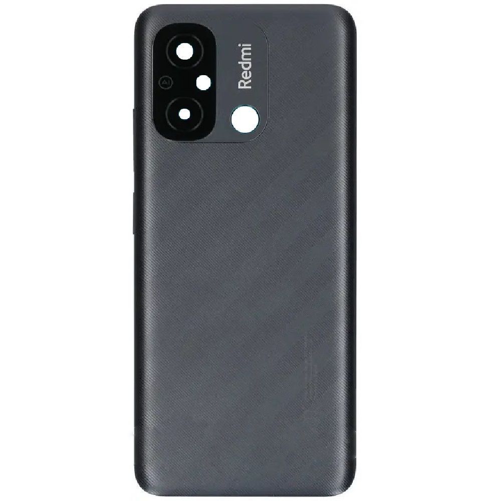 Задня кришка для Xiaomi Redmi 12C сіра зі склом камери Оригінал Китай 30741 фото