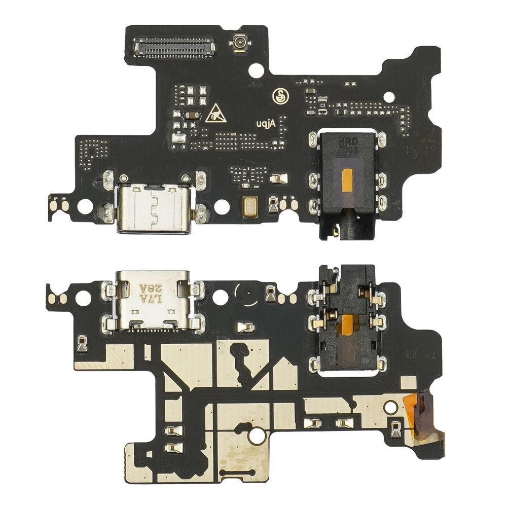 Нижняя плата для ZTE Blade V2020 5Gб Axon 11 SE 6.53 с разьемами зарядки и наушников, с микрофоном 29679 фото