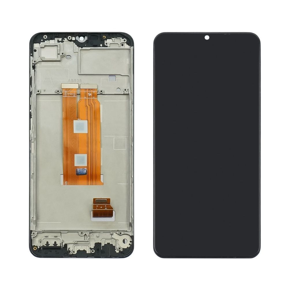 Дисплей для Realme Note 60 RMX3933 с рамкой черный 33377 фото