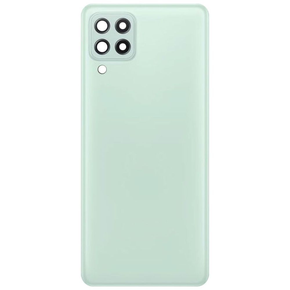 Задняя крышка для Samsung A225 Galaxy A22 4G зеленая со стеклом камеры, Mint 29778 фото