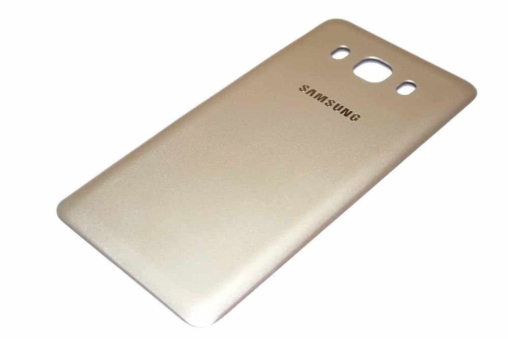 Задняя крышка для Samsung J510F Galaxy J5 (2016) золотистая Оригинал Китай 08410 фото