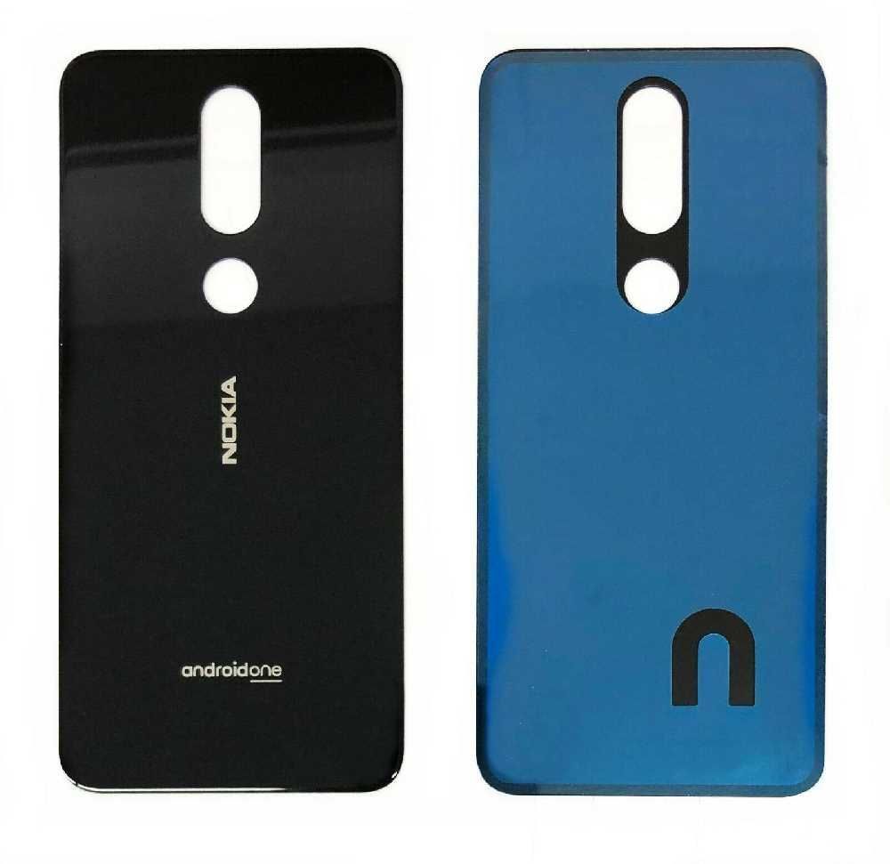 Задняя кришка для Nokia 7.1 TA-1100, TA-1097, TA-1085, TA-1095, TA-1096 черная 18713 фото