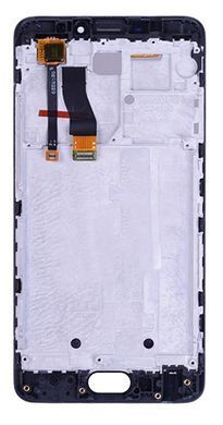 Дисплей для Meizu M5 Note M621 з рамкою чорний 09766 фото