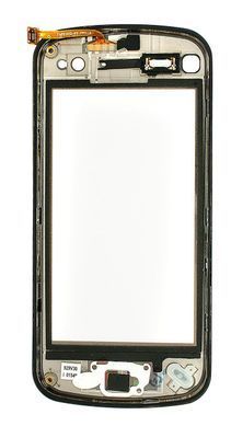 Сенсор (тачскрин) Nokia N97 и рамкой черный 01686 фото
