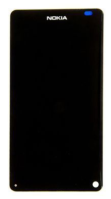 Дисплей Nokia N9 с сенсором (тачскрином) и рамкой черный Высококачественная копия 01488 фото