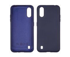 Чехол силиконовый Full Nano Silicone Case для Samsung A015 Galaxy A01 2020 темно-синий 26136 фото