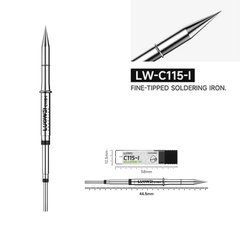 Жало паяльника LUOWEI C115-I (ровный конус, встроенный нагреватель) 33882 фото