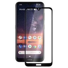 3D Защитное стекло MakeFuture (Full Glue) Nokia 3.2 черное 15045 фото
