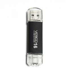 Флеш память Verico USB 16Gb Hybrid CLASSIC черный 13970 фото