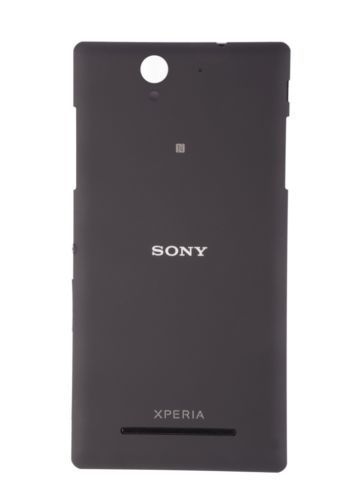 Задняя крышка для Sony D2502 Xperia C3 Dual Sim, D2533 черная 08462 фото
