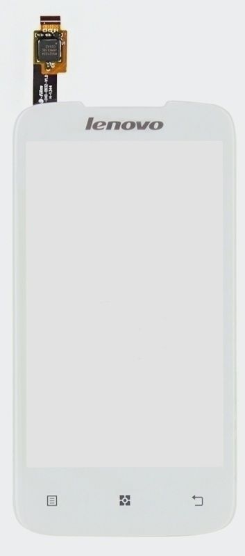 Сенсор (тачскрин) Lenovo A376 белый 00677 фото
