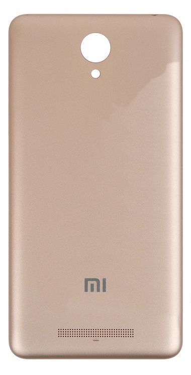 Задняя крышка для Xiaomi Redmi Note 2 золотистая 03485 фото
