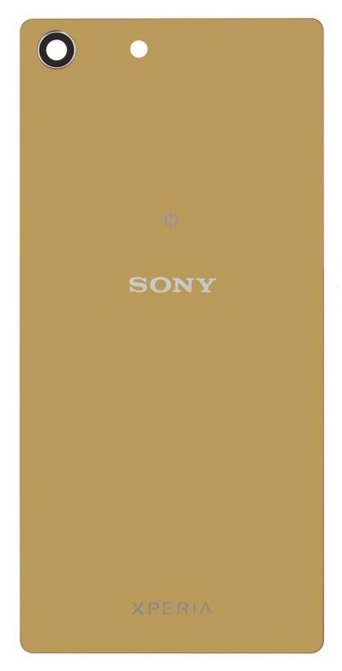 Задня кришка для Sony E5603, E5606, E5633, E5653, E5663 Xperia M5 золотиста 05790 фото