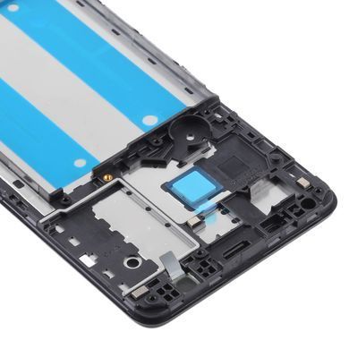 Рамка дисплея Samsung A013F Galaxy A01 черная 22317 фото