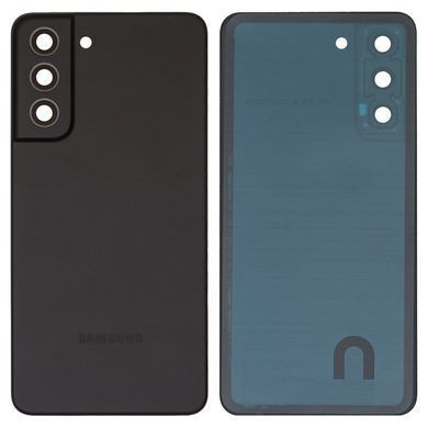 Задня кришка для Samsung G990 Galaxy S21 FE 5G сіра, Graphite Оригінал Китай зі склом камери 34030 фото
