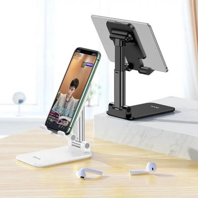 Тримач для телефону Hoco PH29A Carry folding desktop stand білий 27763 фото