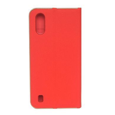 Чехол-книжка Florence TOP №2 Samsung A015F A01 (2020) под кожу красный 19556 фото