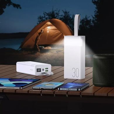 Внешний аккумулятор (Повербанк) Remax RPP-320 30000mAh 22.5W белый 26762 фото