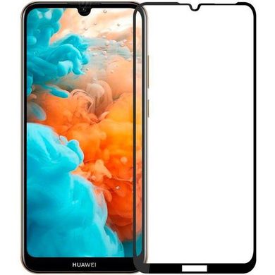 3D Защитное стекло для Huawei Y6 2019 MRD-LX1, Y6 Prime 2019, Honor 8A JAT-LX1, JAT-L29 черное 16008 фото