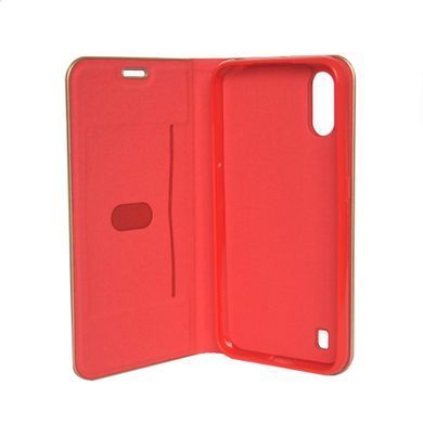 Чехол-книжка Florence TOP №2 Samsung A015F A01 (2020) под кожу красный 19556 фото