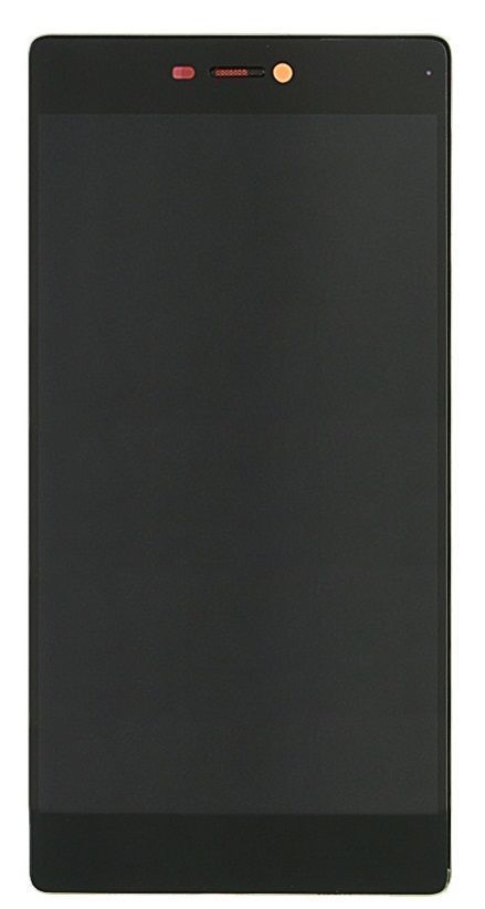 Дисплей для Huawei P8 GRA-L09, GRA-UL00 з рамкою чорний 01193 фото
