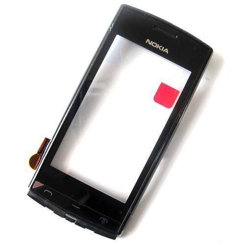 Сенсор (тачскрин) Nokia 500 и рамкой черный 01527 фото