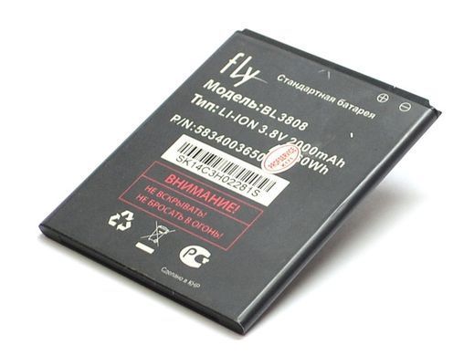 Аккумулятор Fly BL3808 для IQ456 Era Life 2 2000mAh 03994 фото