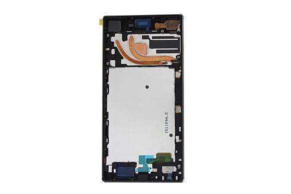Дисплей Sony E6853 Xperia Z5+ Premium и рамкой серебристый Оригинал Китай 08775 фото