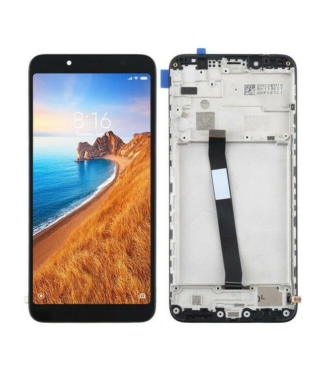 Дисплей для Xiaomi Redmi 7A с рамкой черный Оригинал Китай 15778 фото