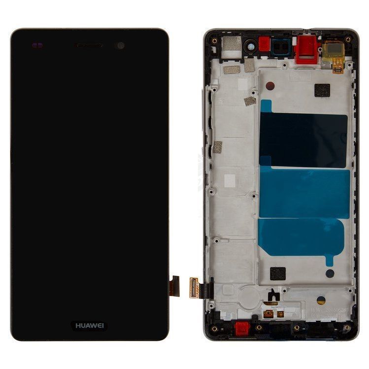 Дисплей для Huawei P9 Lite (VNS-L31) з рамкою чорний 07995 фото