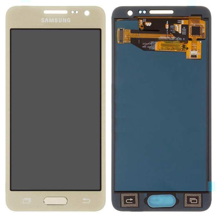 Дисплей для Samsung A300F, A300FU, A300H Galaxy A3 золотой TFT копия с регулировкой яркости 12934 фото
