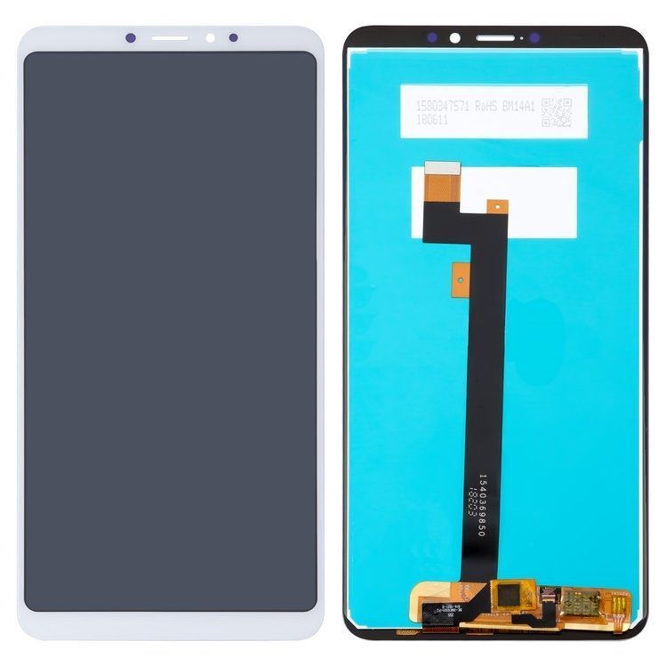 Дисплей для Xiaomi Mi Max 3 білий 11424 фото