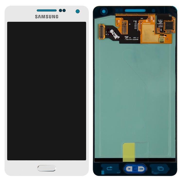 Дисплей для Samsung A500F, A500FU, A500H Galaxy A5 белый OLED 15813 фото