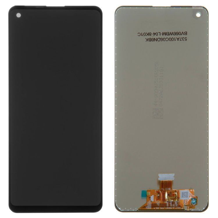 Дисплей для Samsung A217F Galaxy A21s черный (GH82-22988A) Оригинал 23030 фото
