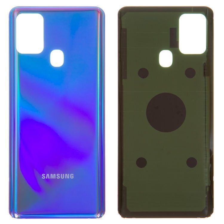 Задняя крышка для Samsung A217F Galaxy A21s синяя 18856 фото