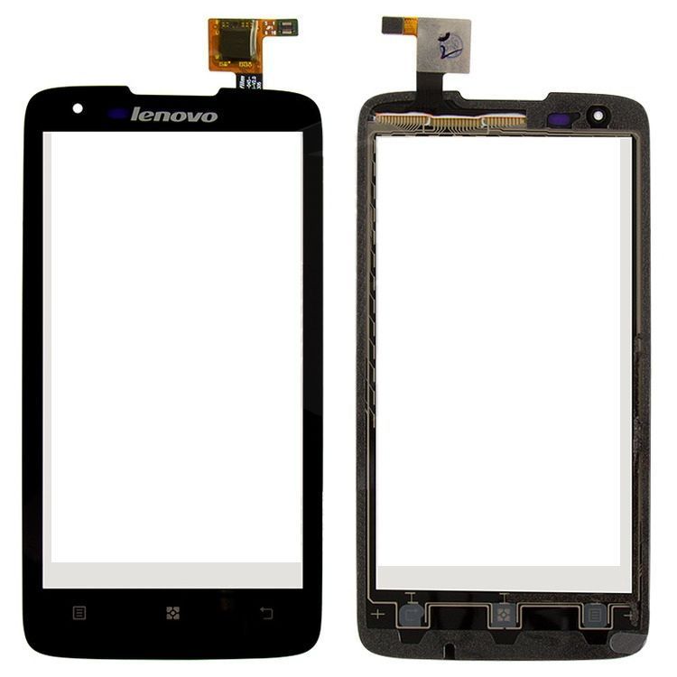 Сенсор (тачскрин) Lenovo S750 черный 00785 фото