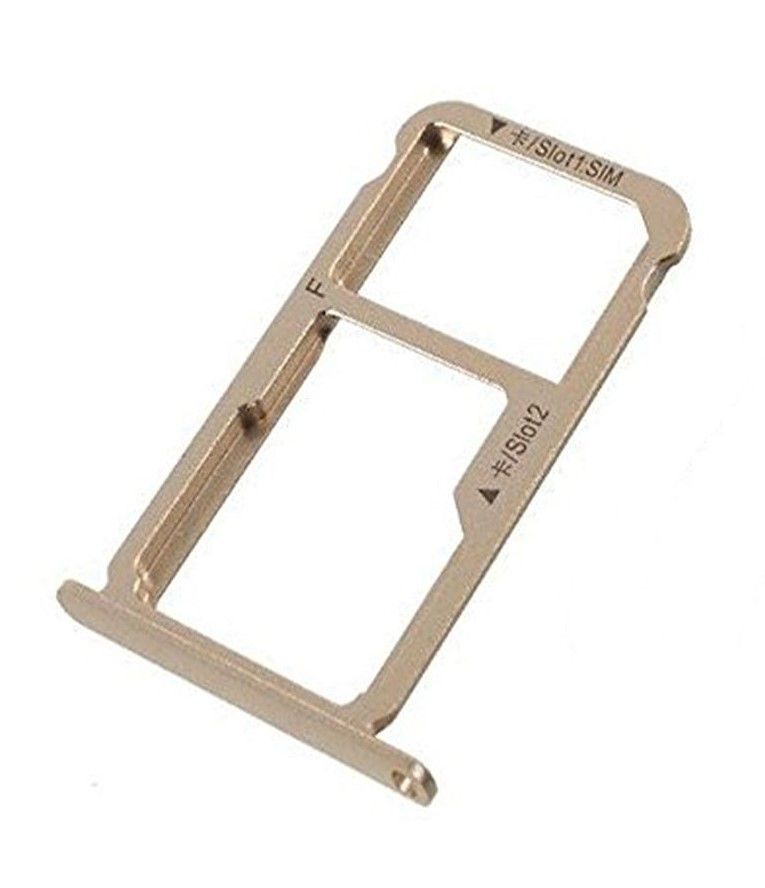 Держатель Sim-карты и карты памяти Huawei Honor 8 FRD-L09, FRD-L19 золотистый 10396 фото