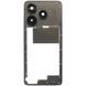 Рамка корпуса Tecno Spark 10 Pro KI7 синяя, Starry Black со стеклом камеры 33830 фото 2