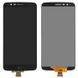 Дисплей для LG LS777 K10 Pro Stylo 3, M400DK K10 Pro Stylus 3 чорний 10224 фото