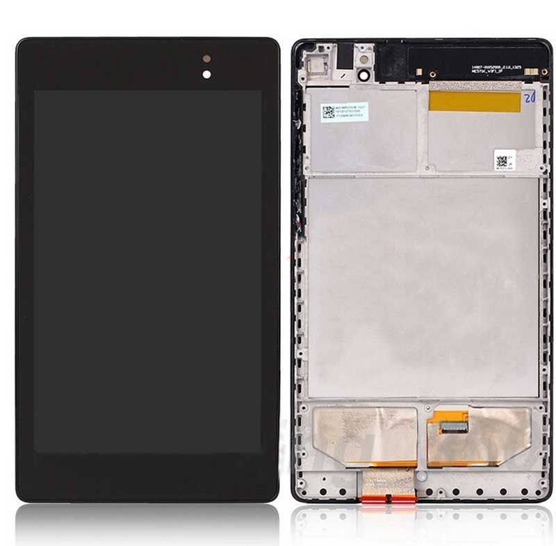 Дисплей для Asus Google Nexus 7 2013 (2gen) ME571K (K008) c рамкой (версия Wi-Fi) черный 04623 фото