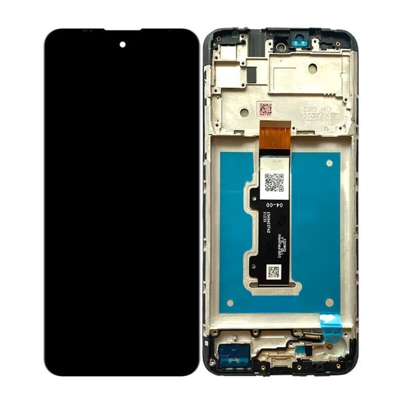 Дисплей для Motorola XT2159 Moto E40, Moto E30 (XT2158) с рамкой черный 27183 фото